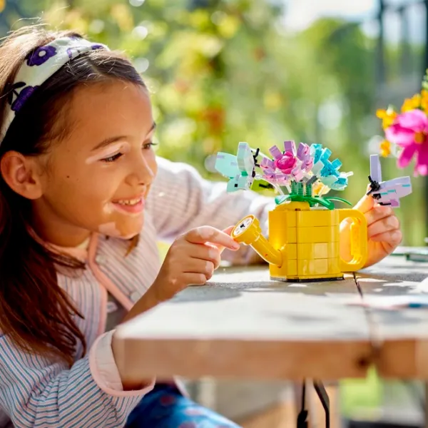 Constructor LEGO Flowers in Watering Can Clasic/ Multicolor photo 11