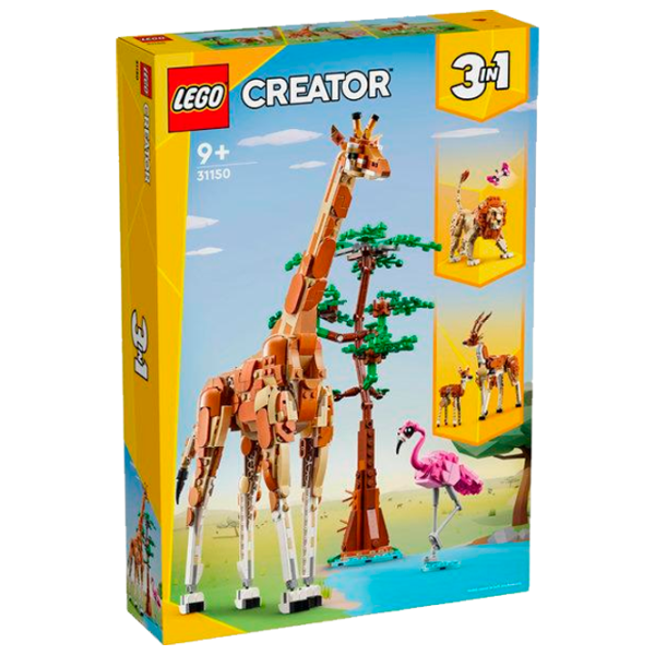 Constructor LEGO Wild Safari Animals Animale/ Multicolor photo 1