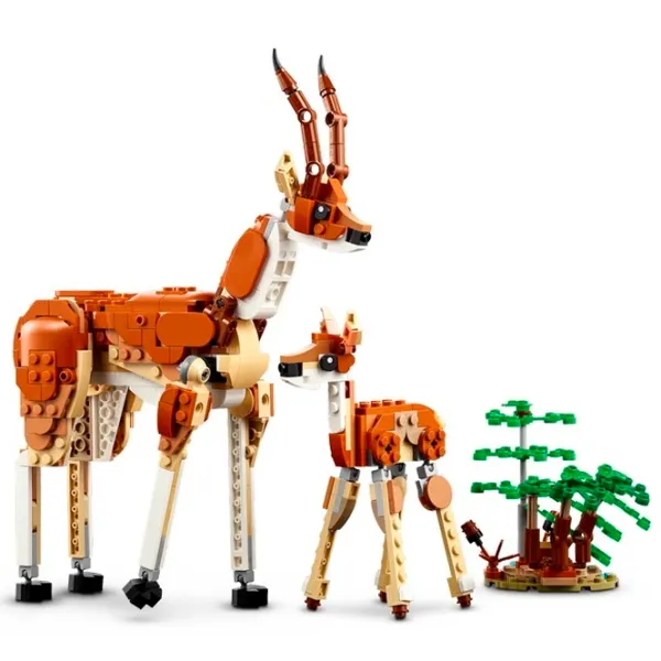 Constructor LEGO Wild Safari Animals Animale/ Multicolor photo 6