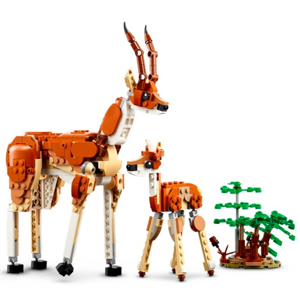 Constructor LEGO Wild Safari Animals Animale/ Multicolor photo 6