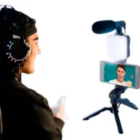 Set pentru Vlogging Canal Toys 033CL Black photo 3