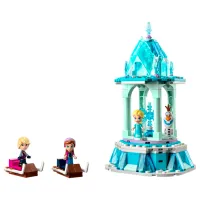 Constructor LEGO Anna and Elsa's Magical Carousel Scenă din film/ Multicolor photo 2