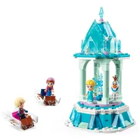 Constructor LEGO Anna and Elsa's Magical Carousel Scenă din film/ Multicolor photo 3
