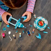 Constructor LEGO Anna and Elsa's Magical Carousel Scenă din film/ Multicolor photo 9