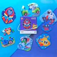 Set de puzzle-uri DoDo Transport 1.5+/ Numărul de piese: 18 photo 5