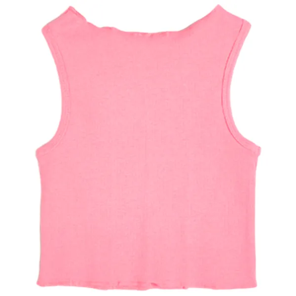 Maiou pentru fetiţe Koton 4SKG30030AK Pink/ 6 - 7 ani photo 2 Maiou pentru fetiţe Koton 4SKG30030AK Pink/ 6 - 7 ani photo 2