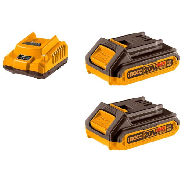 Аккумулятор для инструментов INGCO FBCPK1222 Li-Ion/ 2 Ач/ 20 В photo 1