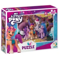 Puzzle 2D DoDo Pădurea magică 4+/ Numărul de piese: 60 photo 3