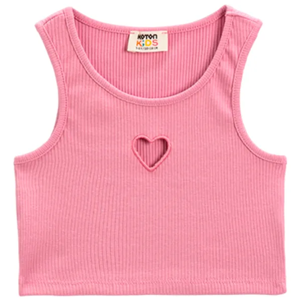 Maiou pentru fetiţe Koton 4SKG30013AK Pink/ 5 - 6 ani photo 1 Maiou pentru fetiţe Koton 4SKG30013AK Pink/ 5 - 6 ani photo 1