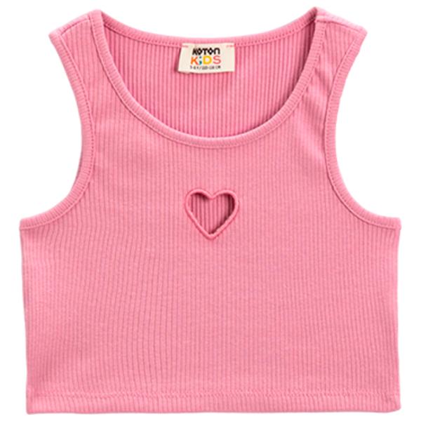 Майка для девочек Koton 4SKG30013AK Розовый/ 9 - 10 лет photo 1 Майка для девочек Koton 4SKG30013AK Розовый/ 9 - 10 лет photo 1