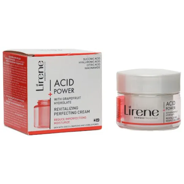 Крем для лица Lirene Lirene Acid Power Grapefruit Проблемная/ 50 мл photo 1