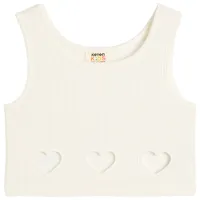 Майка для девочек Koton 4SKG30034AK Белый/ 11 - 12 лет