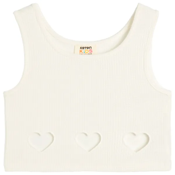 Майка для девочек Koton 4SKG30034AK Белый/ 6 - 7 лет photo 1 Майка для девочек Koton 4SKG30034AK Белый/ 6 - 7 лет photo 1