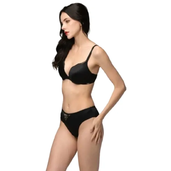 Set lengerie pentru femei Balaloum AP9433 75B/ Black photo 2