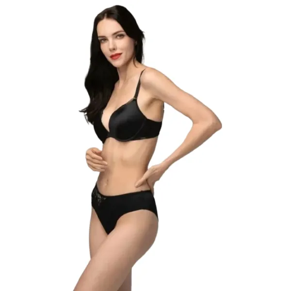 Set lengerie pentru femei Balaloum AP9433 75B/ Black photo 3