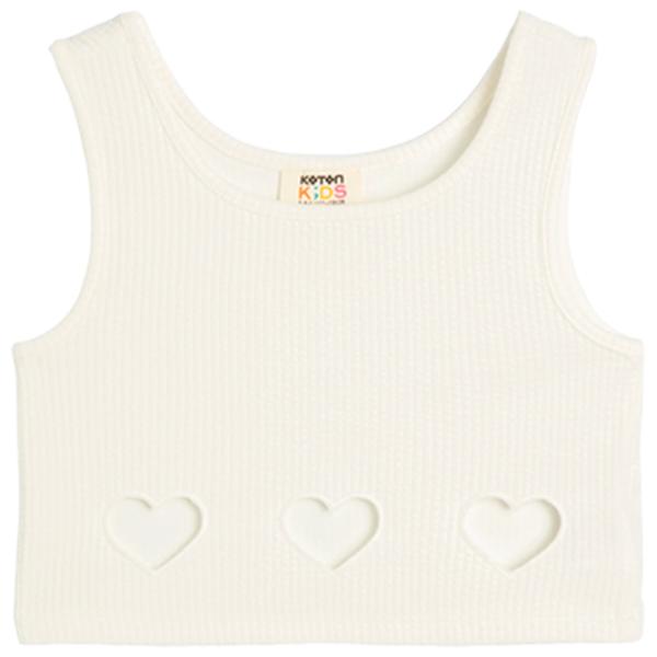 Maiou pentru fetiţe Koton 4SKG30034AK White/ 9 - 10 ani photo 1 Maiou pentru fetiţe Koton 4SKG30034AK White/ 9 - 10 ani photo 1