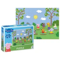 Puzzle 2D DoDo Peppa se joacă cu prietenii ei 4+/ Numărul de piese: 60