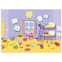 Puzzle 2D DoDo Curățenie distractivă 4+/ Numărul de piese: 60 photo 2