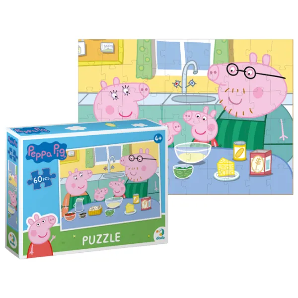 Puzzle 2D DoDo Gătim împreună 4+/ Numărul de piese: 60 photo 1