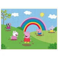 Puzzle 2D DoDo Distracție în ploaie 4+/ Numărul de piese: 60 photo 2