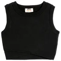 Майка для девочек Koton 4SKG90001AT Черный/ 7 - 8 лет