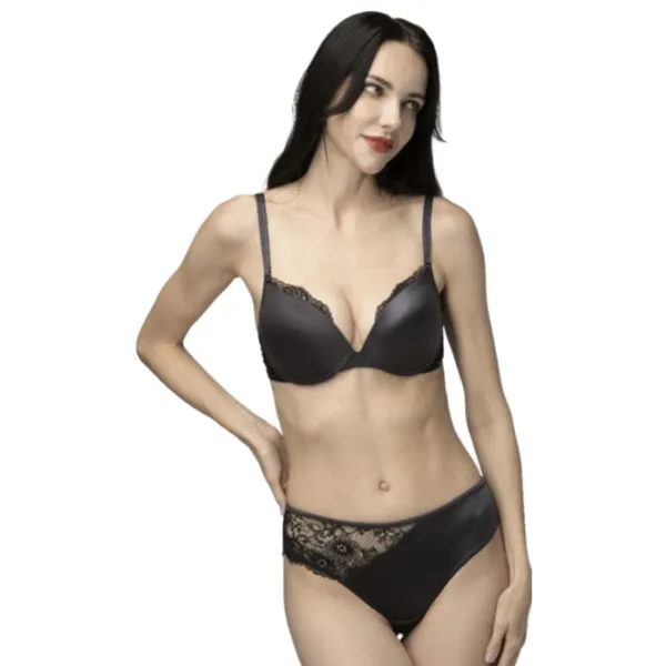 Set lengerie pentru femei Balaloum AP9433 80C/ Antracite photo 1