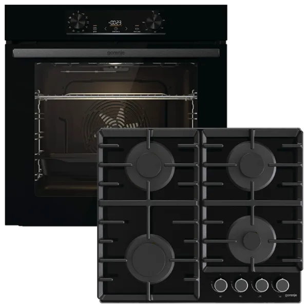 Set încorporabil Gorenje BO6735E02BK+GT642AB 2500 W/ Black photo 1