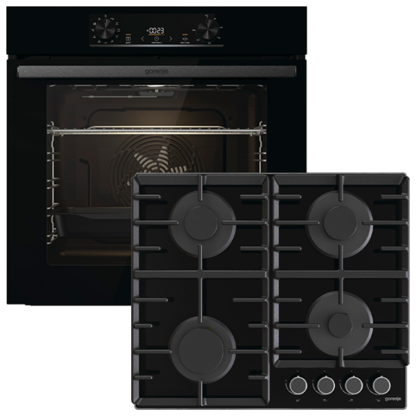 Set încorporabil Gorenje BO6735E02BK+GT642AB 2500 W/ Black photo 1