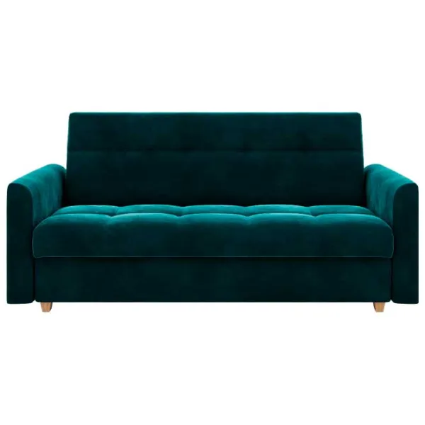 Canapea Space Meble Lento Foam Itaka 39 (5597169) Catifea/ Turquoise photo 1 Canapea Space Meble Lento Foam Itaka 39 (5597169) Catifea/ Turquoise photo 1