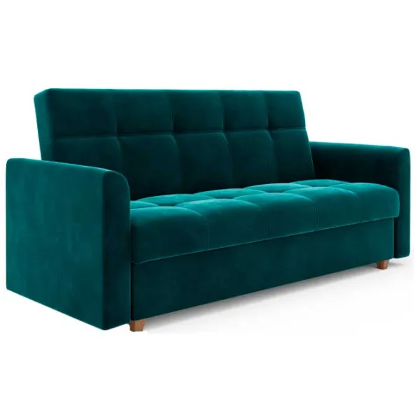 Canapea Space Meble Lento Foam Itaka 39 (5597169) Catifea/ Turquoise photo 2 Canapea Space Meble Lento Foam Itaka 39 (5597169) Catifea/ Turquoise photo 2