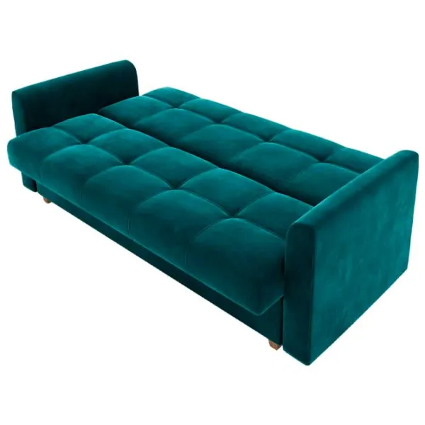 Canapea Space Meble Lento Foam Itaka 39 (5597169) Catifea/ Turquoise photo 3 Canapea Space Meble Lento Foam Itaka 39 (5597169) Catifea/ Turquoise photo 3