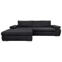 Угловой диван Mobiland Inferno (Aston 18) Ткань / Черный