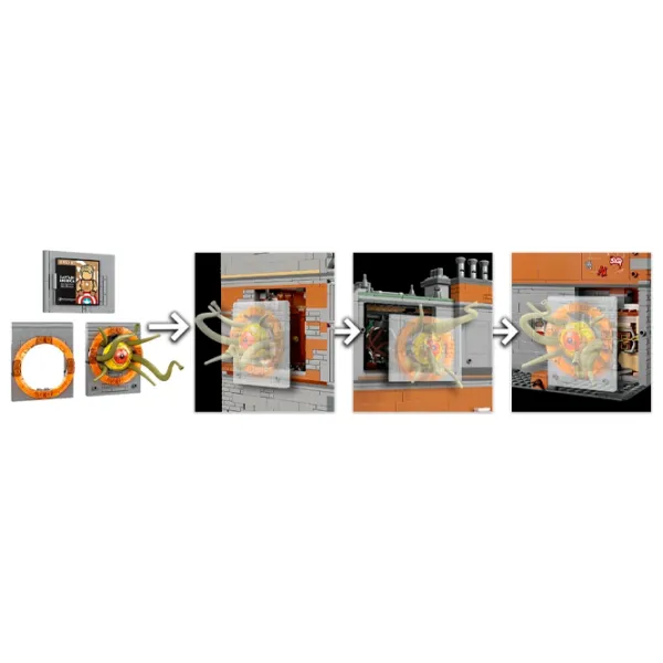 Constructor LEGO Sanctum Sanctorum Scenă din film/ Multicolor photo 9