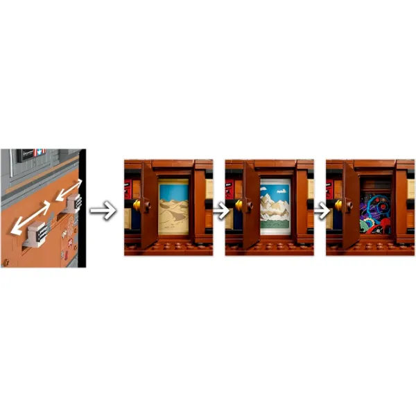 Constructor LEGO Sanctum Sanctorum Scenă din film/ Multicolor photo 10