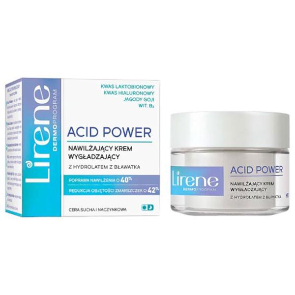 Крем для лица Lirene Угловой цветок Lirene Acid Power Cухая/ 50 мл photo 1