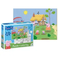 Puzzle 2D DoDo Distracție în grădină 4+/ Numărul de piese: 60