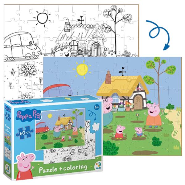 Puzzle 2D DoDo Distracție în grădină 4+/ Numărul de piese: 60 photo 3 Puzzle 2D DoDo Distracție în grădină 4+/ Numărul de piese: 60 photo 3