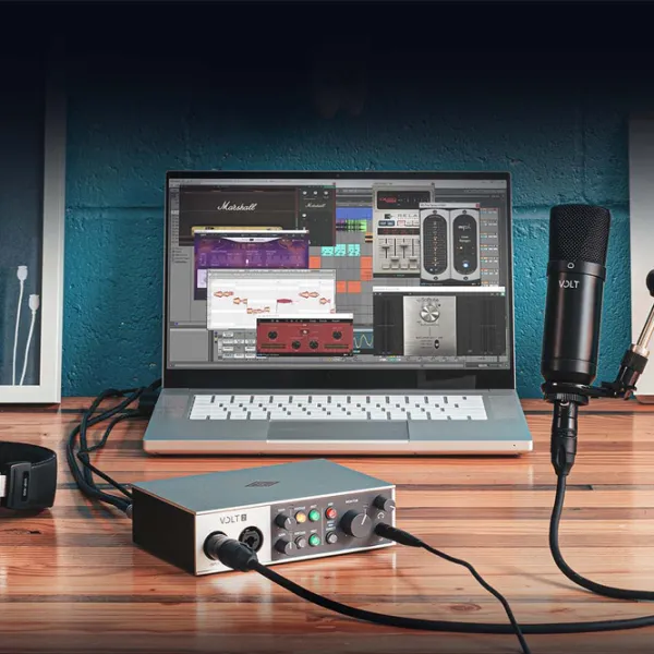 Interfață audio Universal Audio VOLT2 Studio Pack 192 kHz/ White photo 6