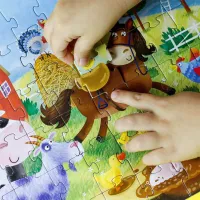 Puzzle 2D DoDo Aventuri în sat 4+/ Numărul de piese: 60 photo 6