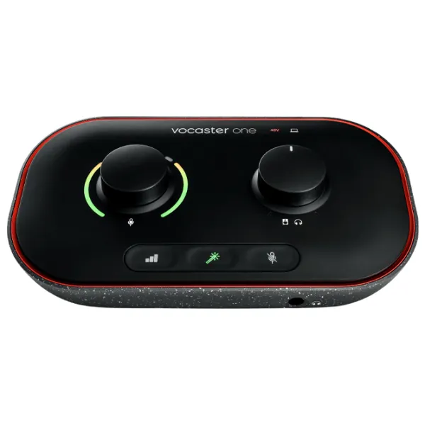 Interfață audio Focusrite Vocaster One 20 Hz - 20 kHz/ Black photo 1