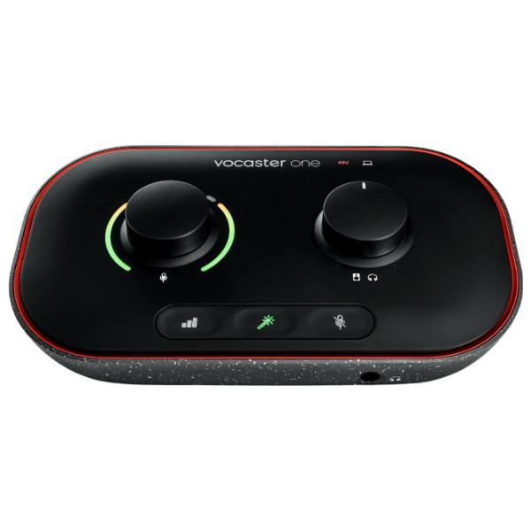 Interfață audio Focusrite Vocaster One 20 Hz - 20 kHz/ Black photo 1