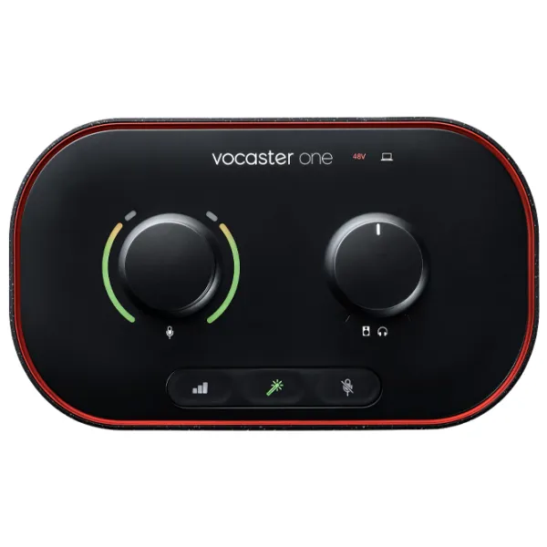 Interfață audio Focusrite Vocaster One 20 Hz - 20 kHz/ Black photo 2