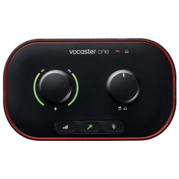 Interfață audio Focusrite Vocaster One 20 Hz - 20 kHz/ Black photo 2