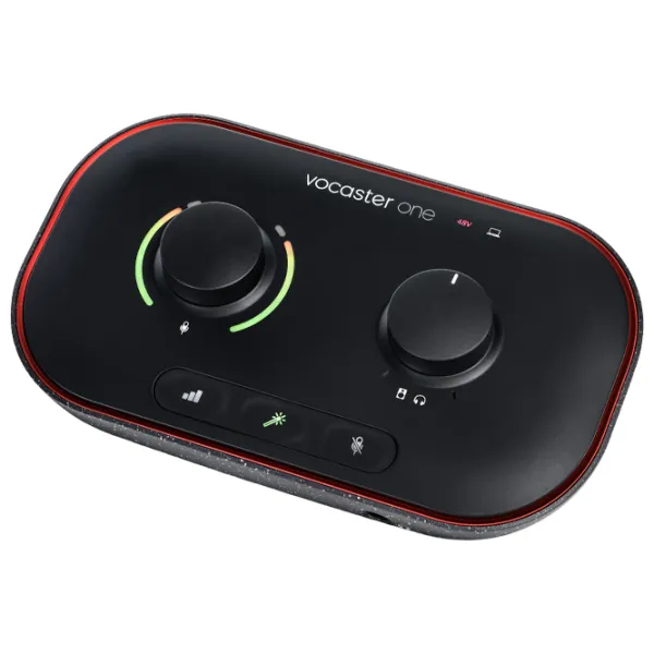 Interfață audio Focusrite Vocaster One 20 Hz - 20 kHz/ Black photo 3