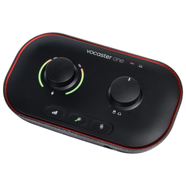 Interfață audio Focusrite Vocaster One 20 Hz - 20 kHz/ Black photo 3