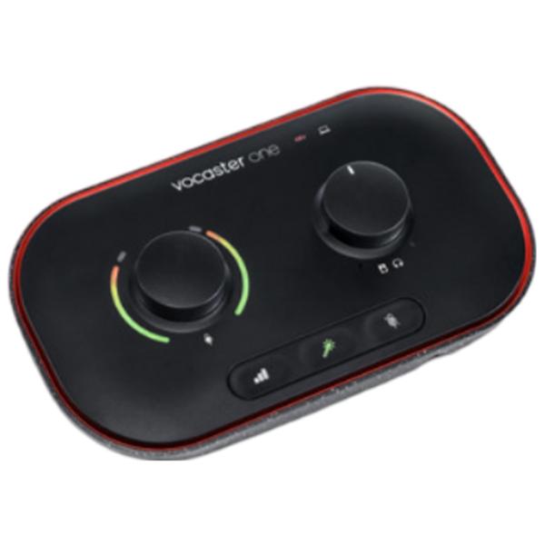 Interfață audio Focusrite Vocaster One 20 Hz - 20 kHz/ Black photo 4