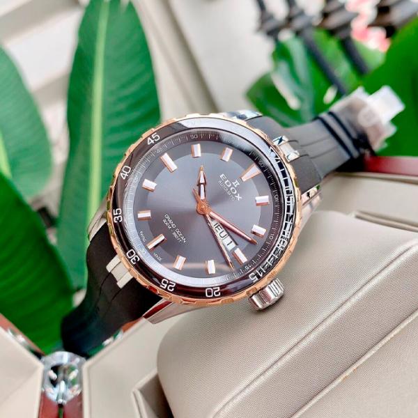 Ceas de mână pentru bărbați Edox 88002 357RC NIR Mecanic/ 45 mm photo 5 Ceas de mână pentru bărbați Edox 88002 357RC NIR Mecanic/ 45 mm photo 5