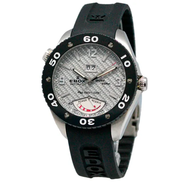 Ceas de mână pentru bărbați Edox 94001 3N AIN Mecanic/ 42 mm photo 1