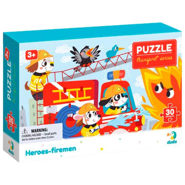 Puzzle 2D DoDo Eroii pompieri 3+/ Numărul de piese: 30 photo 3 Puzzle 2D DoDo Eroii pompieri 3+/ Numărul de piese: 30 photo 3