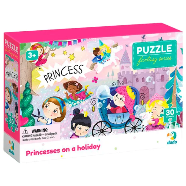 Puzzle 2D DoDo Prințese în vacanță 3+/ Numărul de piese: 30 photo 3 Puzzle 2D DoDo Prințese în vacanță 3+/ Numărul de piese: 30 photo 3
